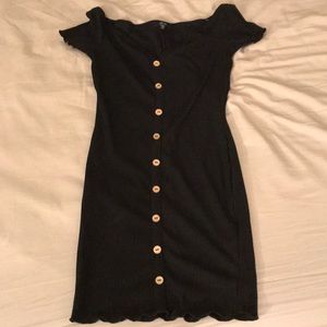 A black night club dress.